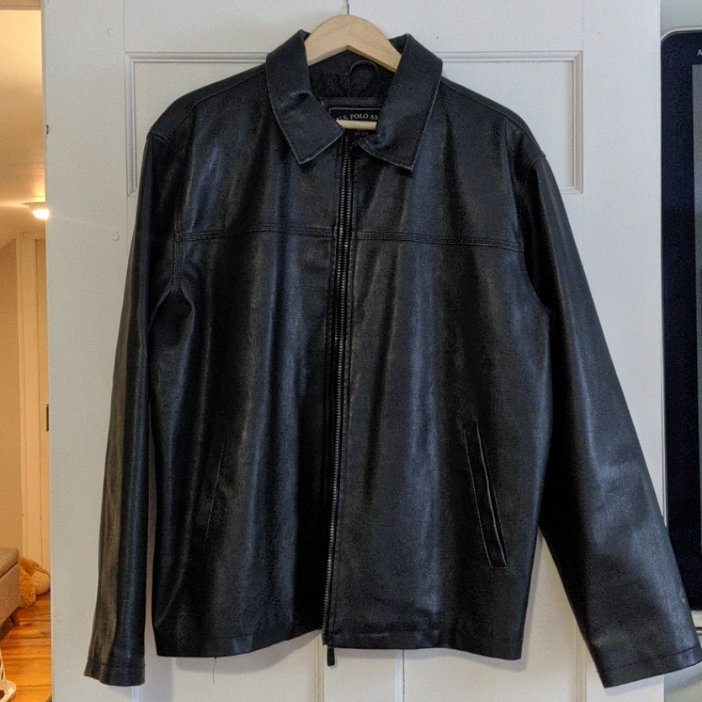 Mens leather jacket